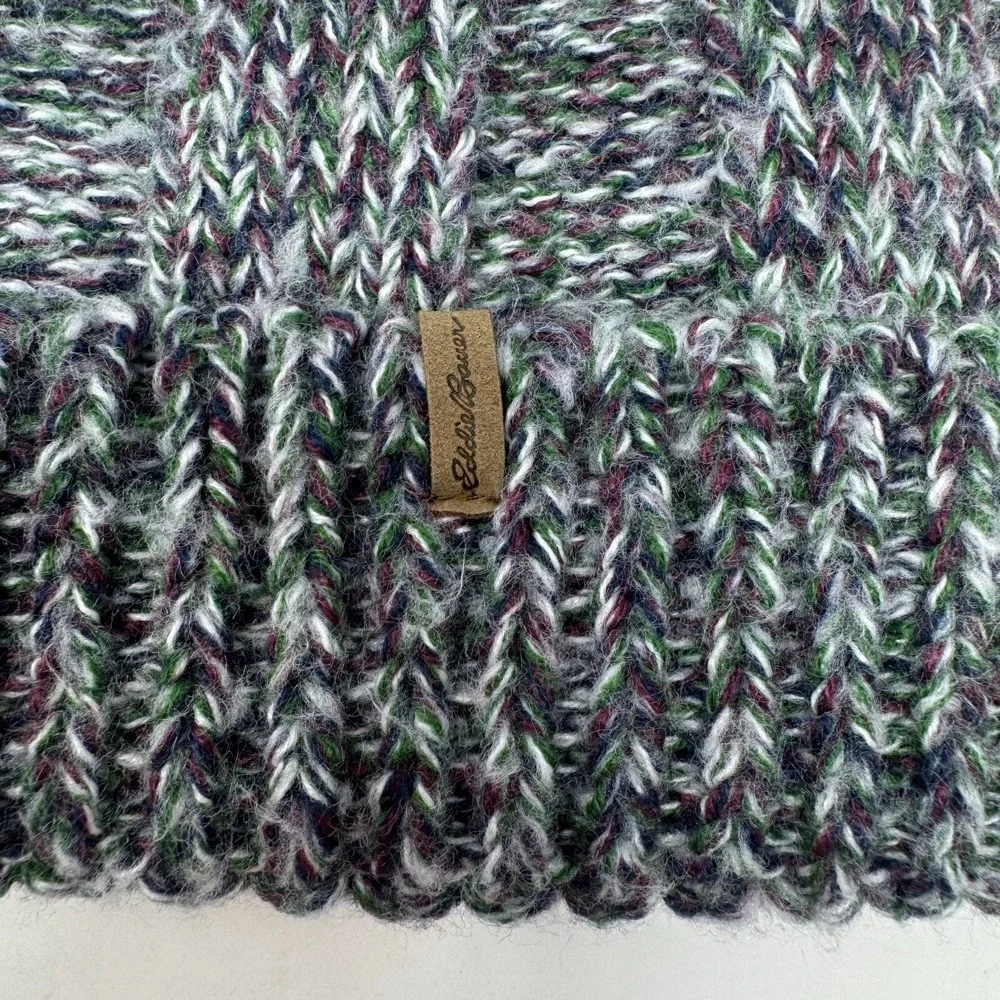 Eddie Bauer Knit Cuff Beanie Winter‎ Hat Gray Women's OSFM